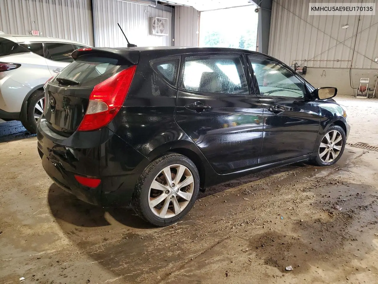 2014 HYUNDAI ACCENT VIN KMHCU5AE9EU170135 — фото 3