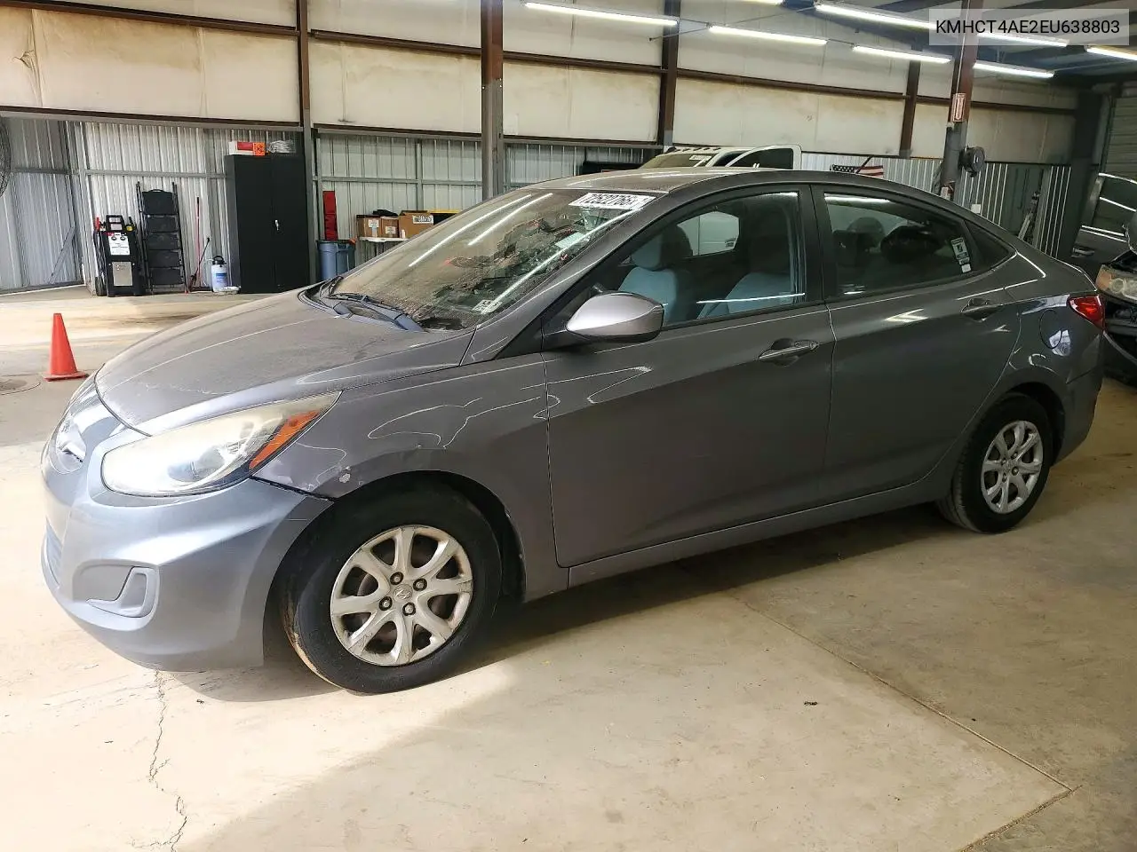 HYUNDAI ACCENT 2014, VIN KMHCT4AE2EU638803