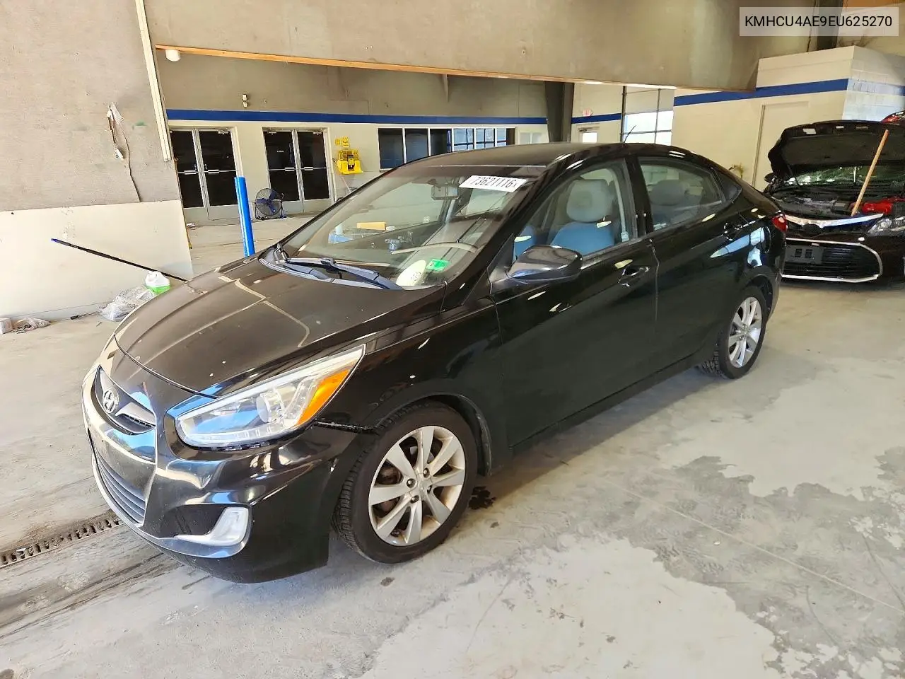 HYUNDAI ACCENT 2014, VIN KMHCU4AE9EU625270