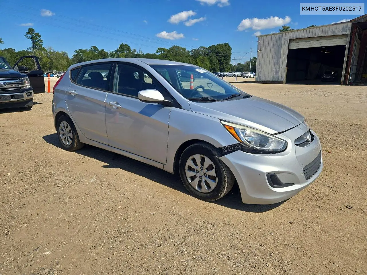 2015 HYUNDAI ACCENT VIN KMHCT5AE3FU202517 — фото 4