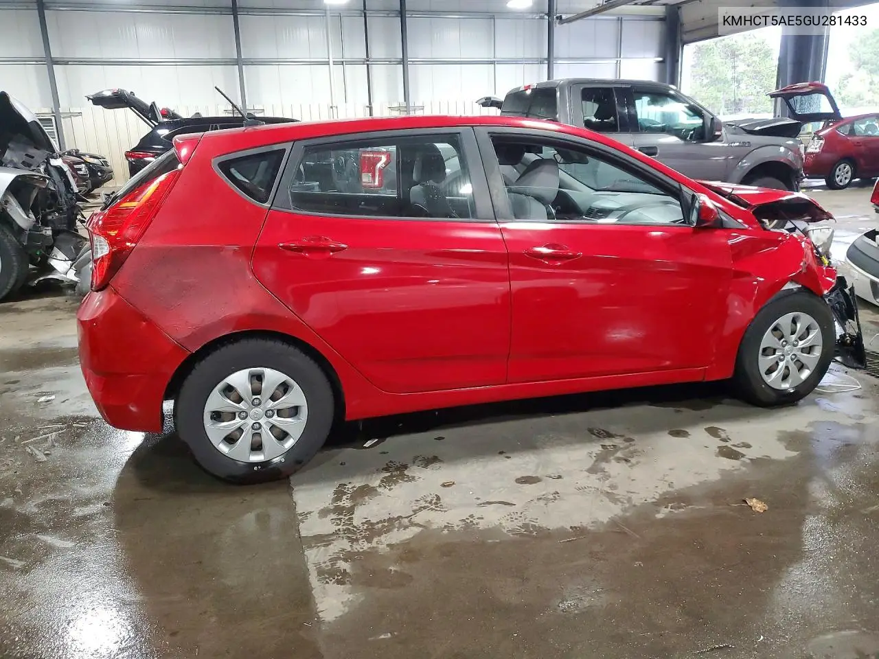 2016 HYUNDAI ACCENT VIN KMHCT5AE5GU281433 — фото 3