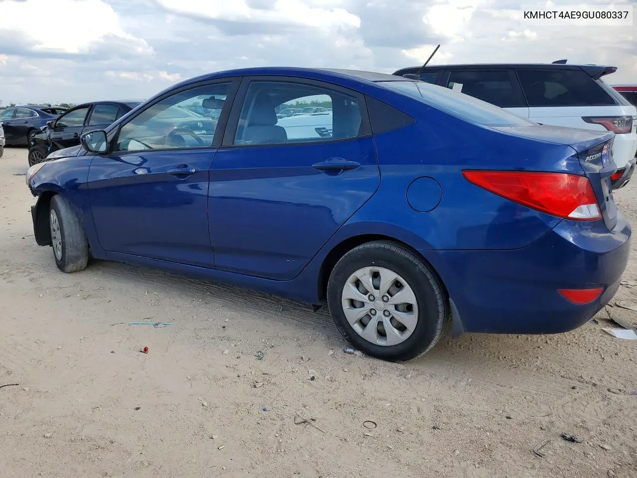 2016 HYUNDAI ACCENT VIN KMHCT4AE9GU080337 — фото 2