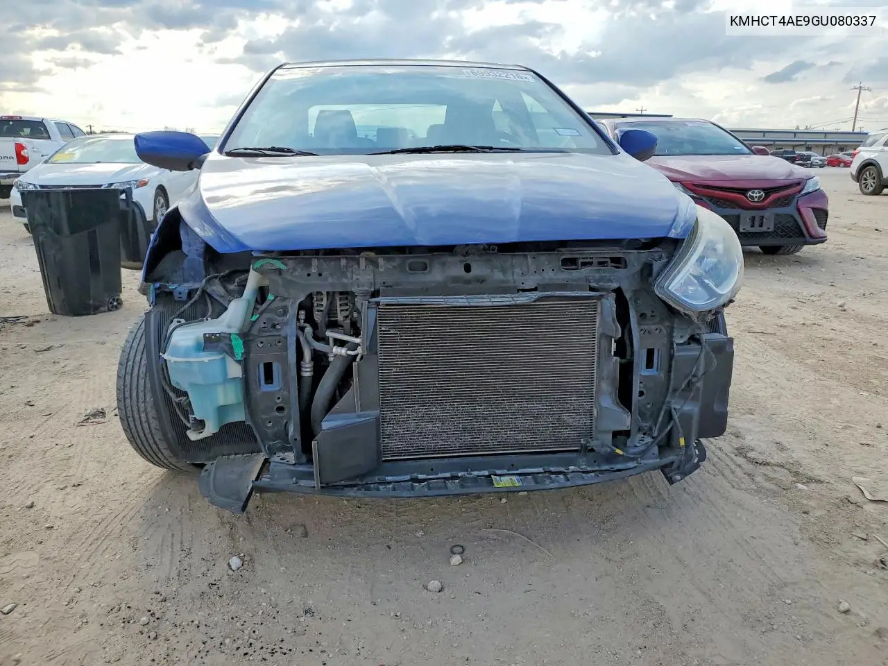 2016 HYUNDAI ACCENT VIN KMHCT4AE9GU080337 — фото 5