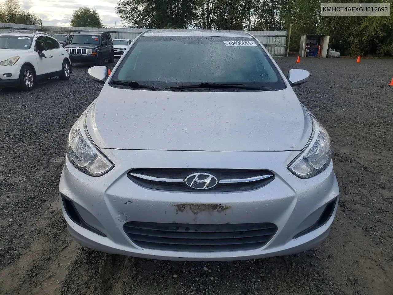 2016 HYUNDAI ACCENT VIN KMHCT4AEXGU012693 — фото 5