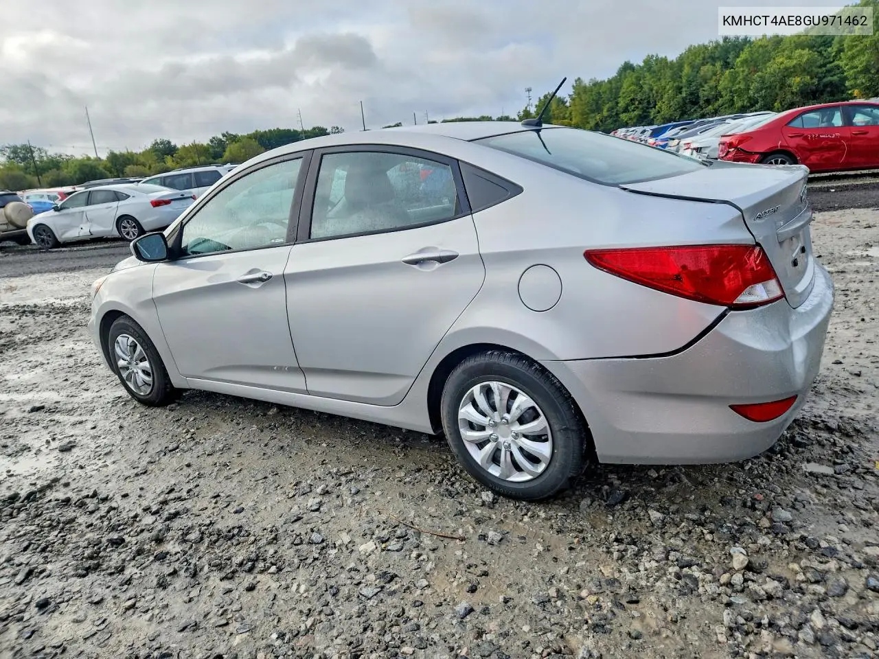 2016 HYUNDAI ACCENT VIN KMHCT4AE8GU971462 — фото 2