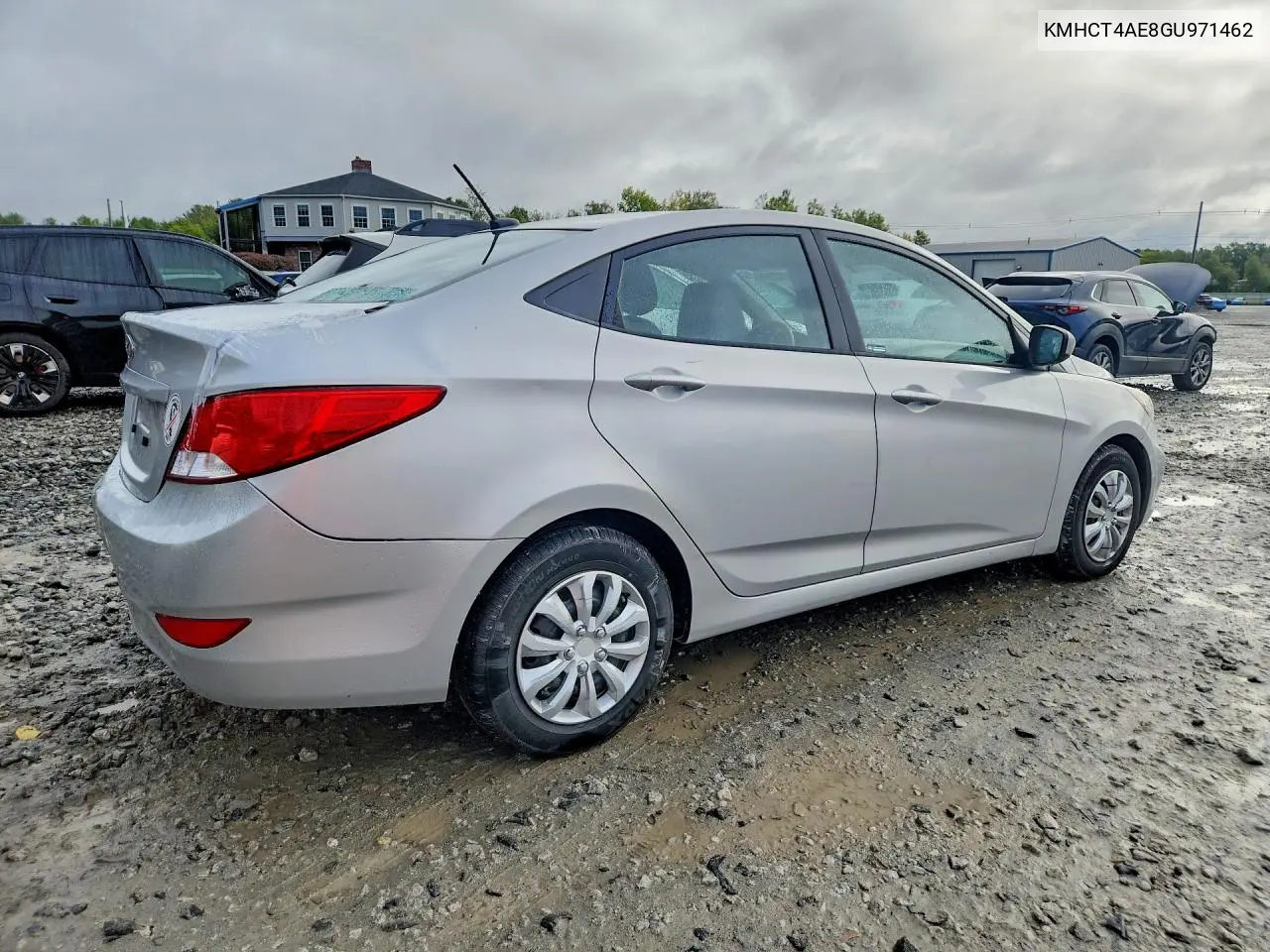 2016 HYUNDAI ACCENT VIN KMHCT4AE8GU971462 — фото 3