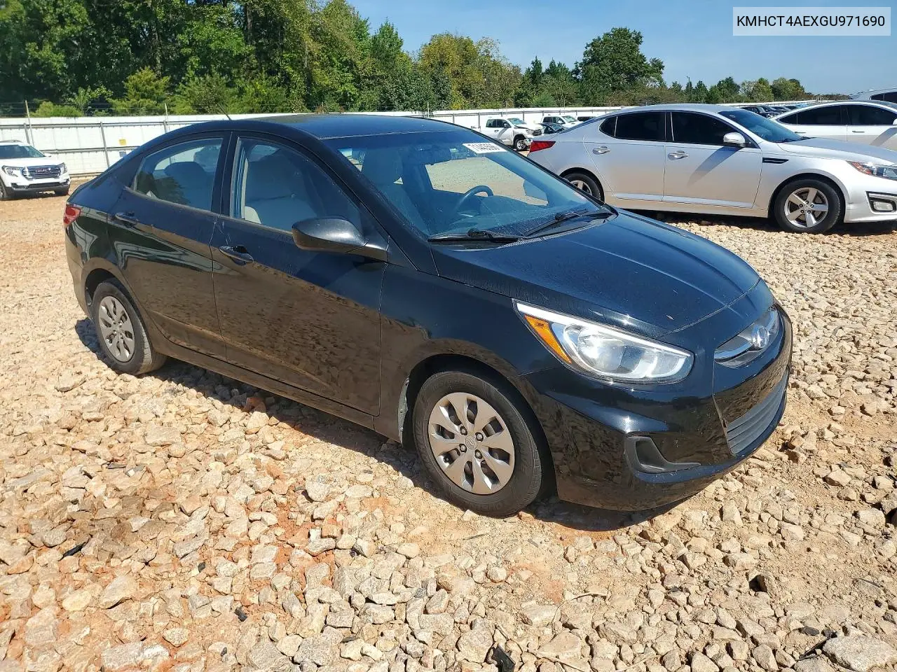 2016 HYUNDAI ACCENT VIN KMHCT4AEXGU971690 — фото 4