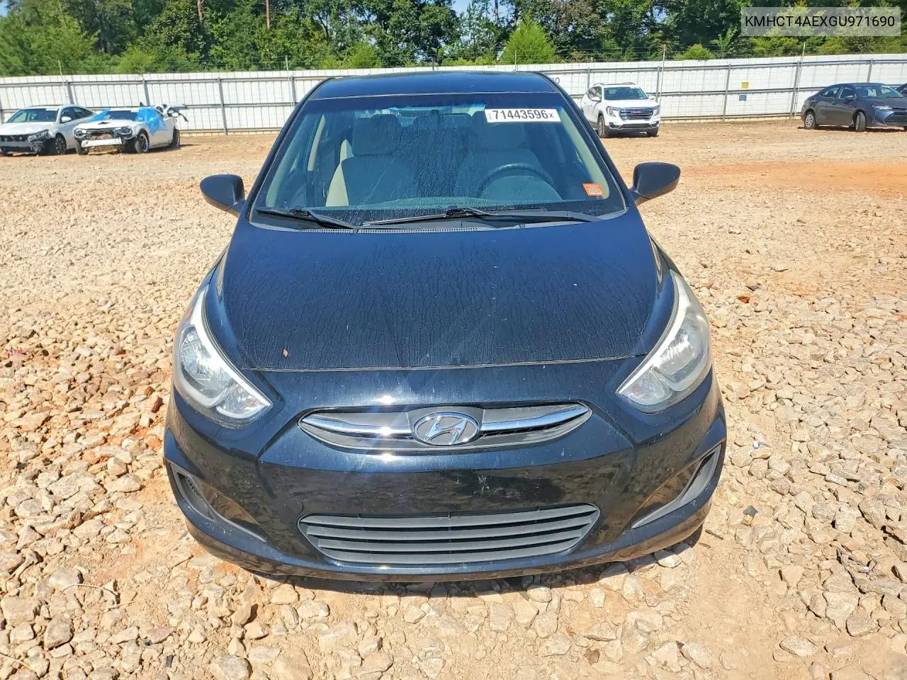 2016 HYUNDAI ACCENT VIN KMHCT4AEXGU971690 — фото 5