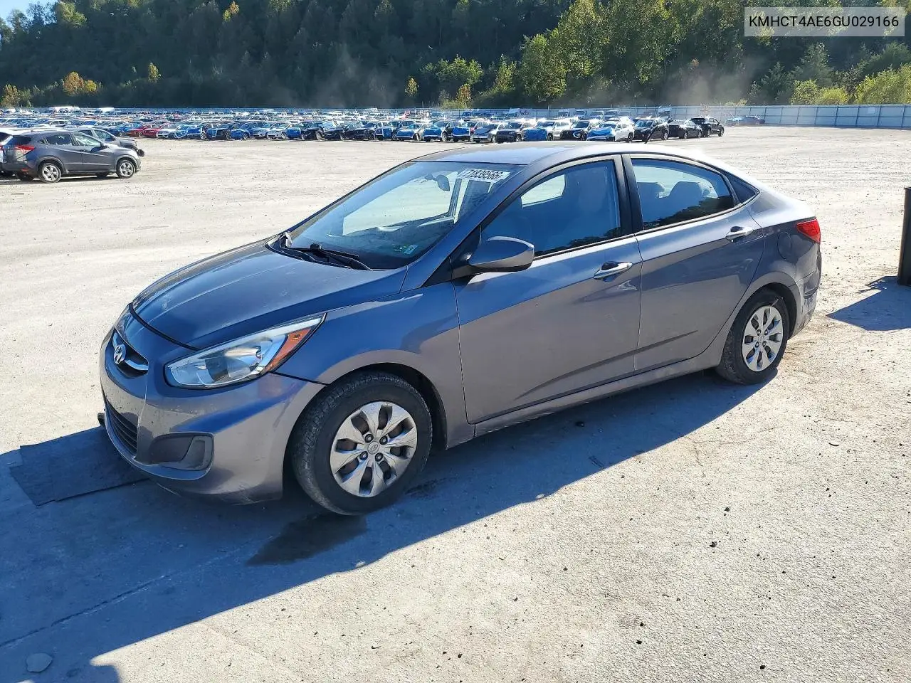 HYUNDAI ACCENT 2016, VIN KMHCT4AE6GU029166