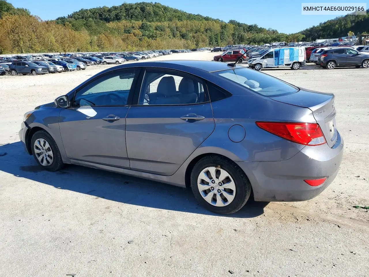 2016 HYUNDAI ACCENT VIN KMHCT4AE6GU029166 — фото 2