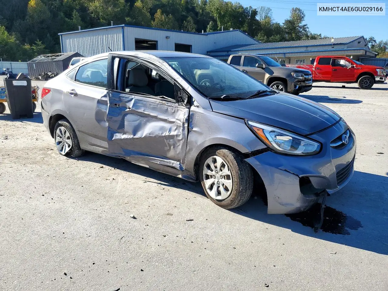 2016 HYUNDAI ACCENT VIN KMHCT4AE6GU029166 — фото 4