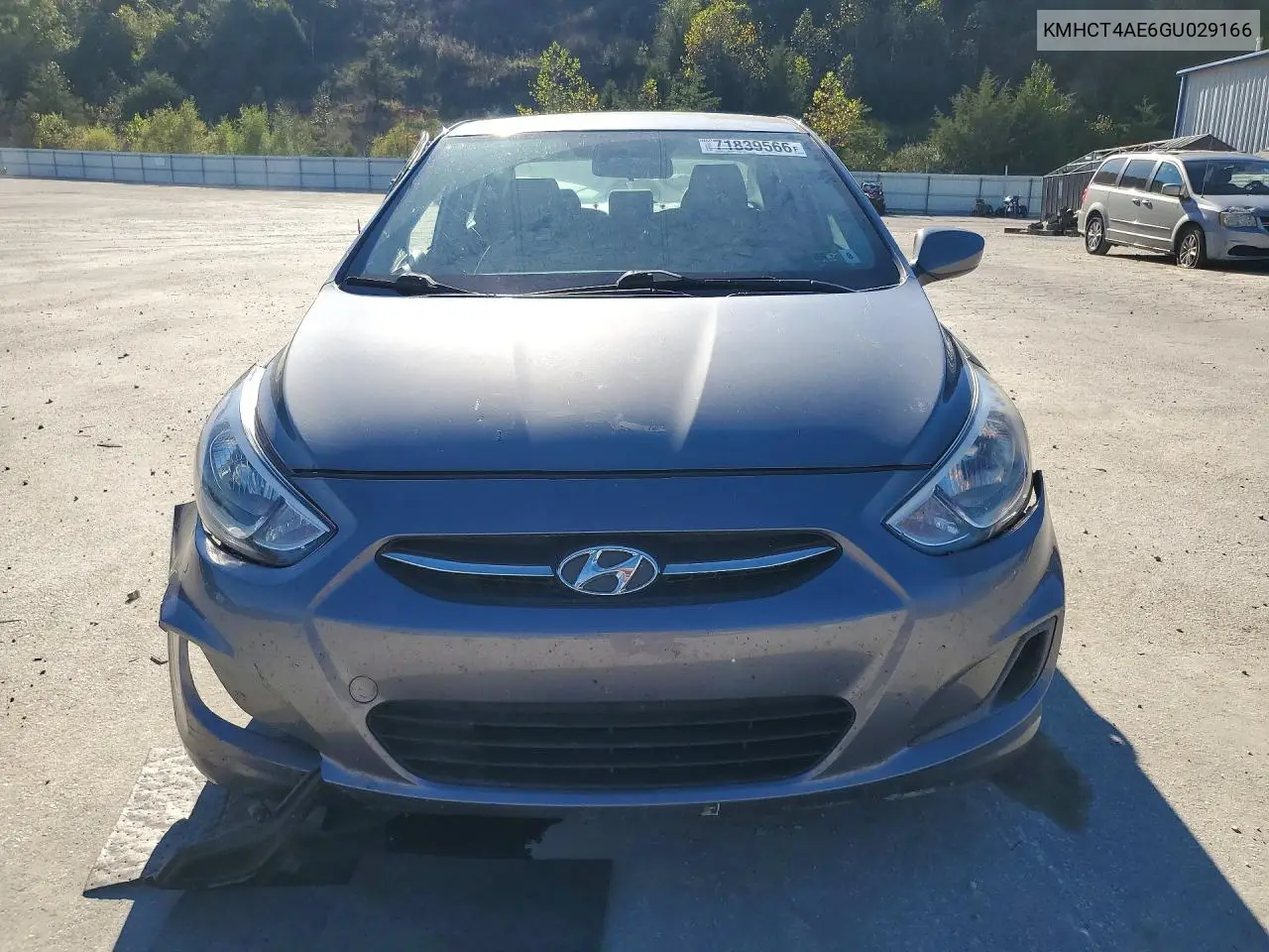 2016 HYUNDAI ACCENT VIN KMHCT4AE6GU029166 — фото 5