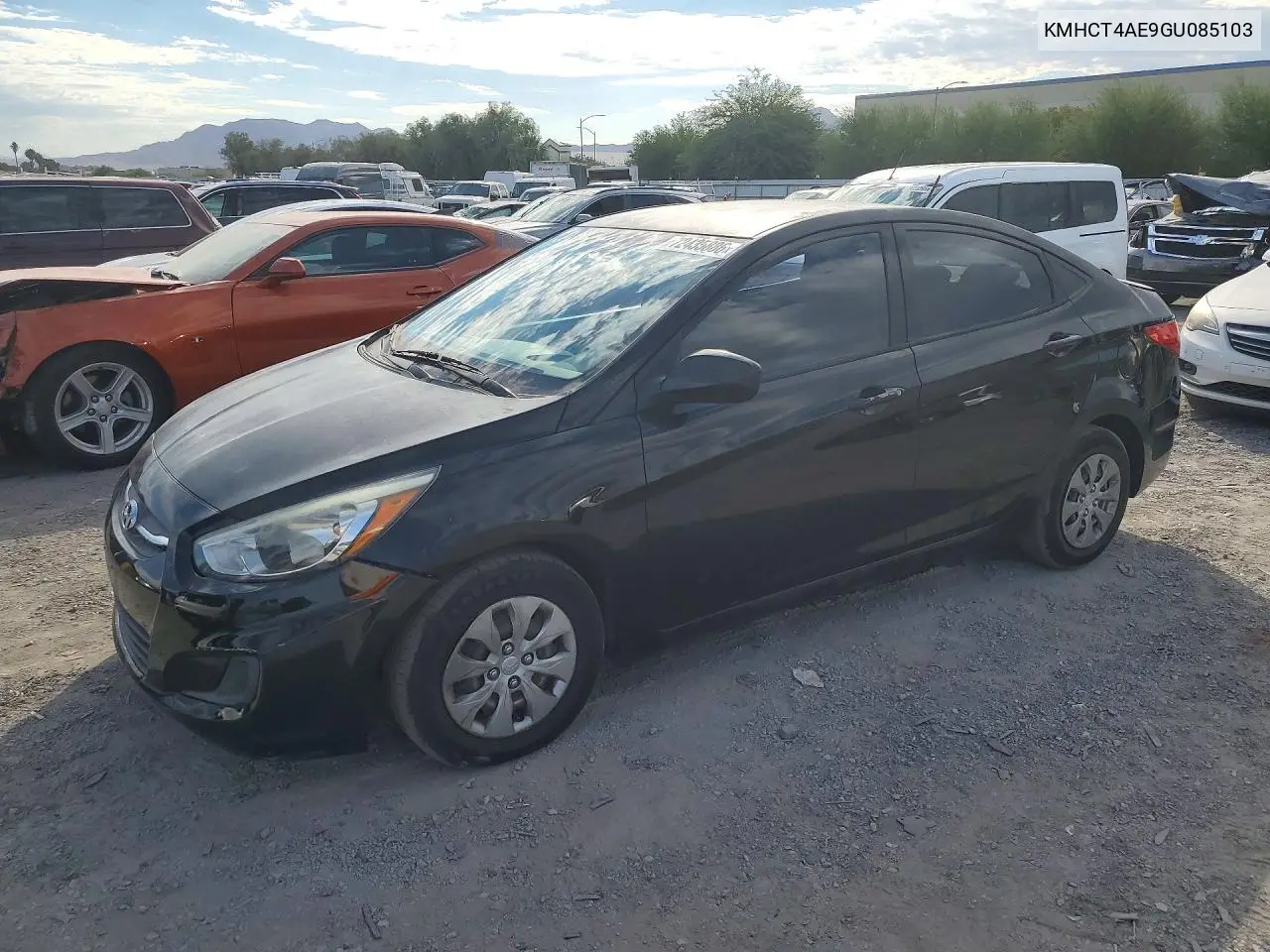 HYUNDAI ACCENT 2016, VIN KMHCT4AE9GU085103