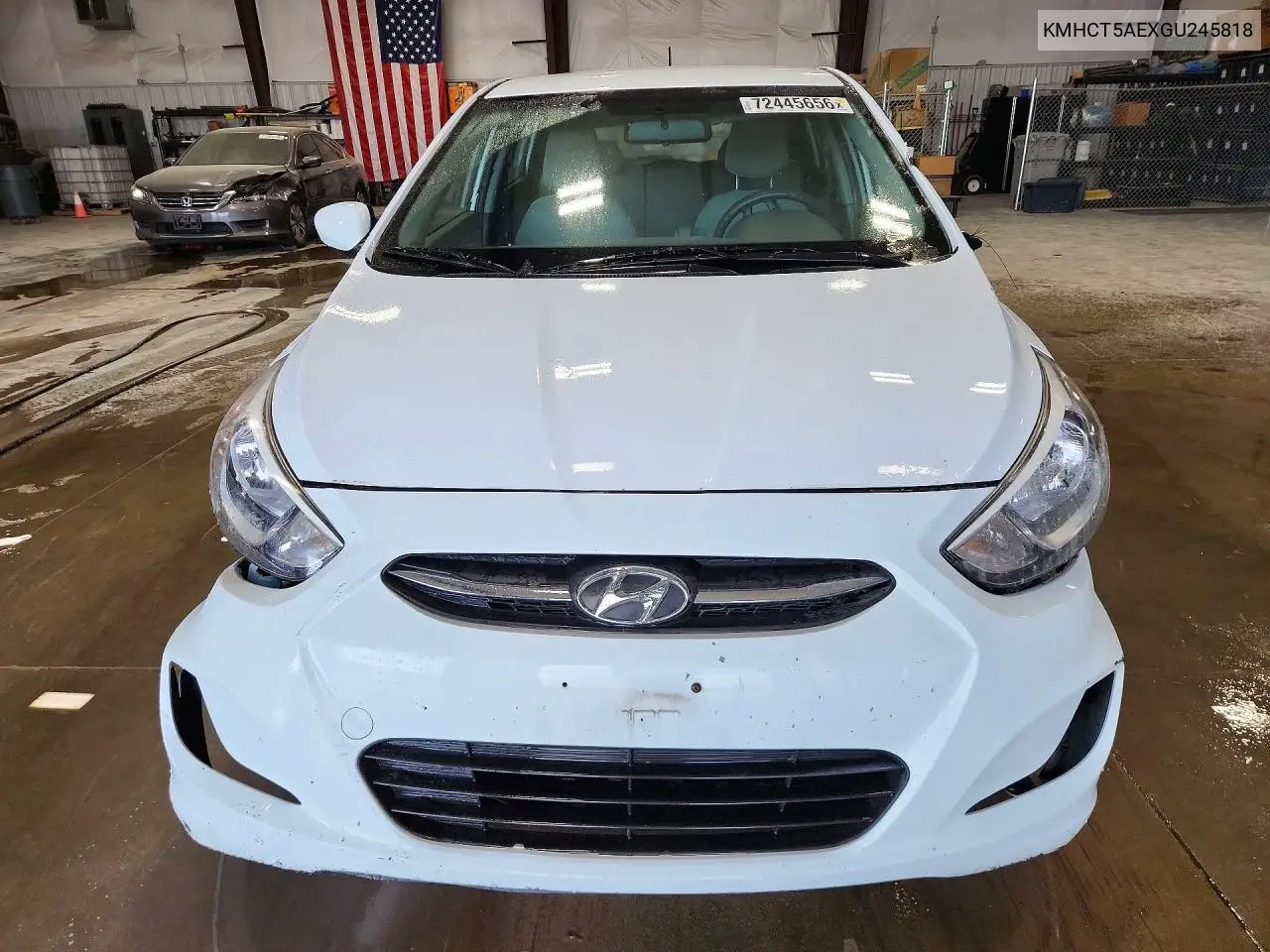 2016 HYUNDAI ACCENT VIN KMHCT5AEXGU245818 — фото 5