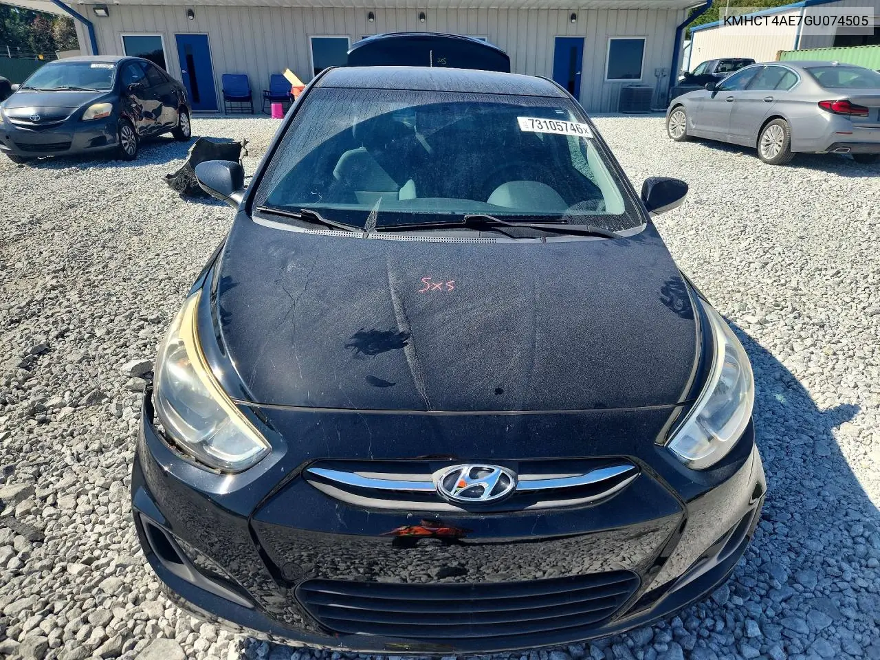 2016 HYUNDAI ACCENT VIN KMHCT4AE7GU074505 — фото 5