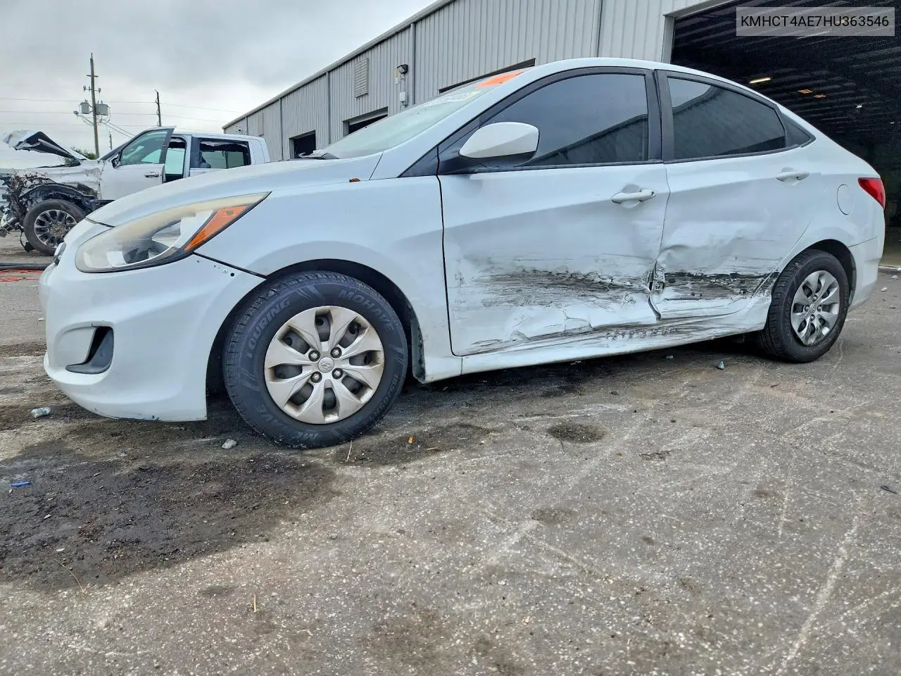 HYUNDAI ACCENT 2017, VIN KMHCT4AE7HU363546