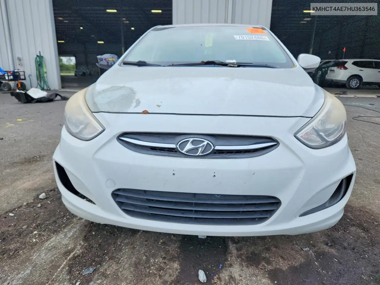 2017 HYUNDAI ACCENT VIN KMHCT4AE7HU363546 — фото 5