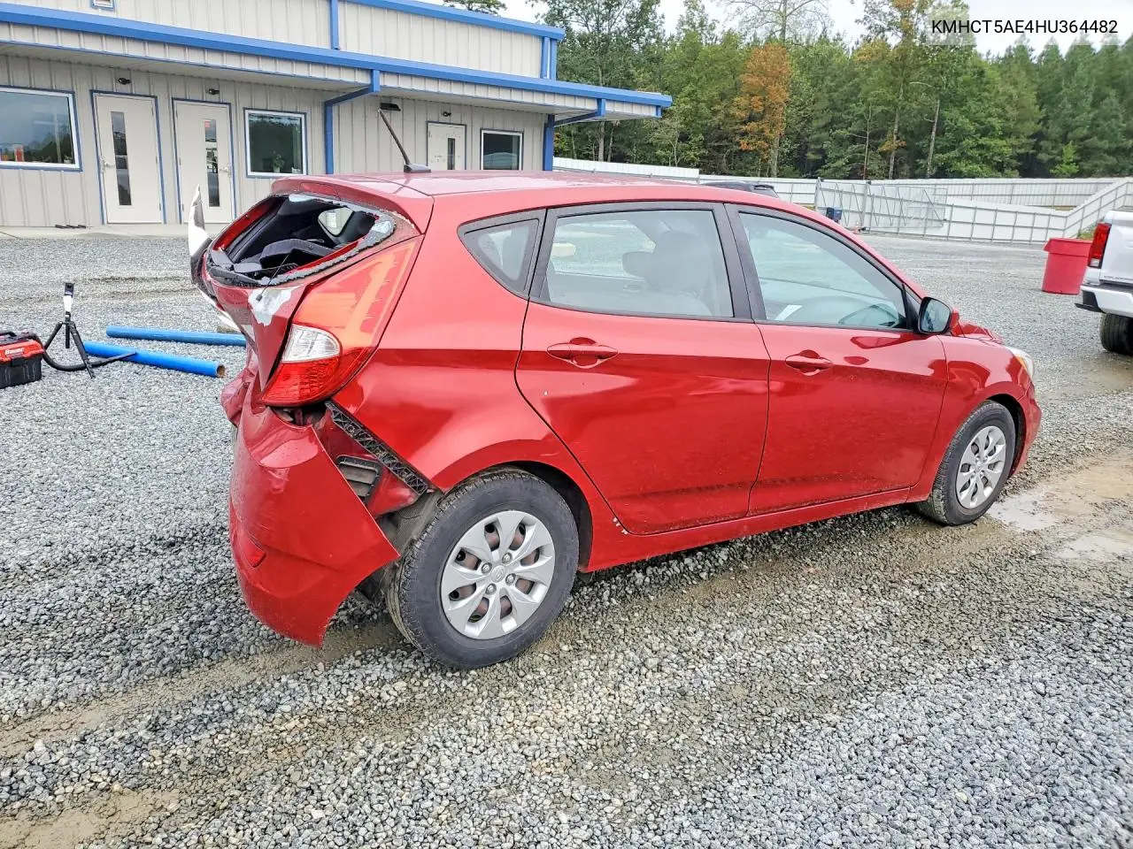 2017 HYUNDAI ACCENT VIN KMHCT5AE4HU364482 — фото 3
