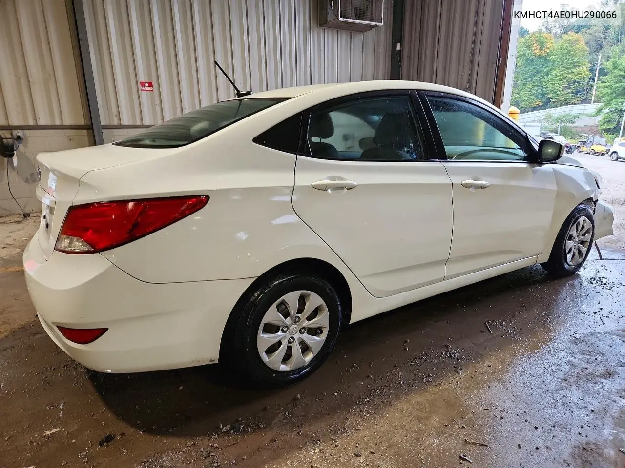 2017 HYUNDAI ACCENT VIN KMHCT4AE0HU290066 — фото 3