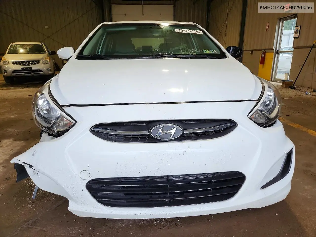 2017 HYUNDAI ACCENT VIN KMHCT4AE0HU290066 — фото 5