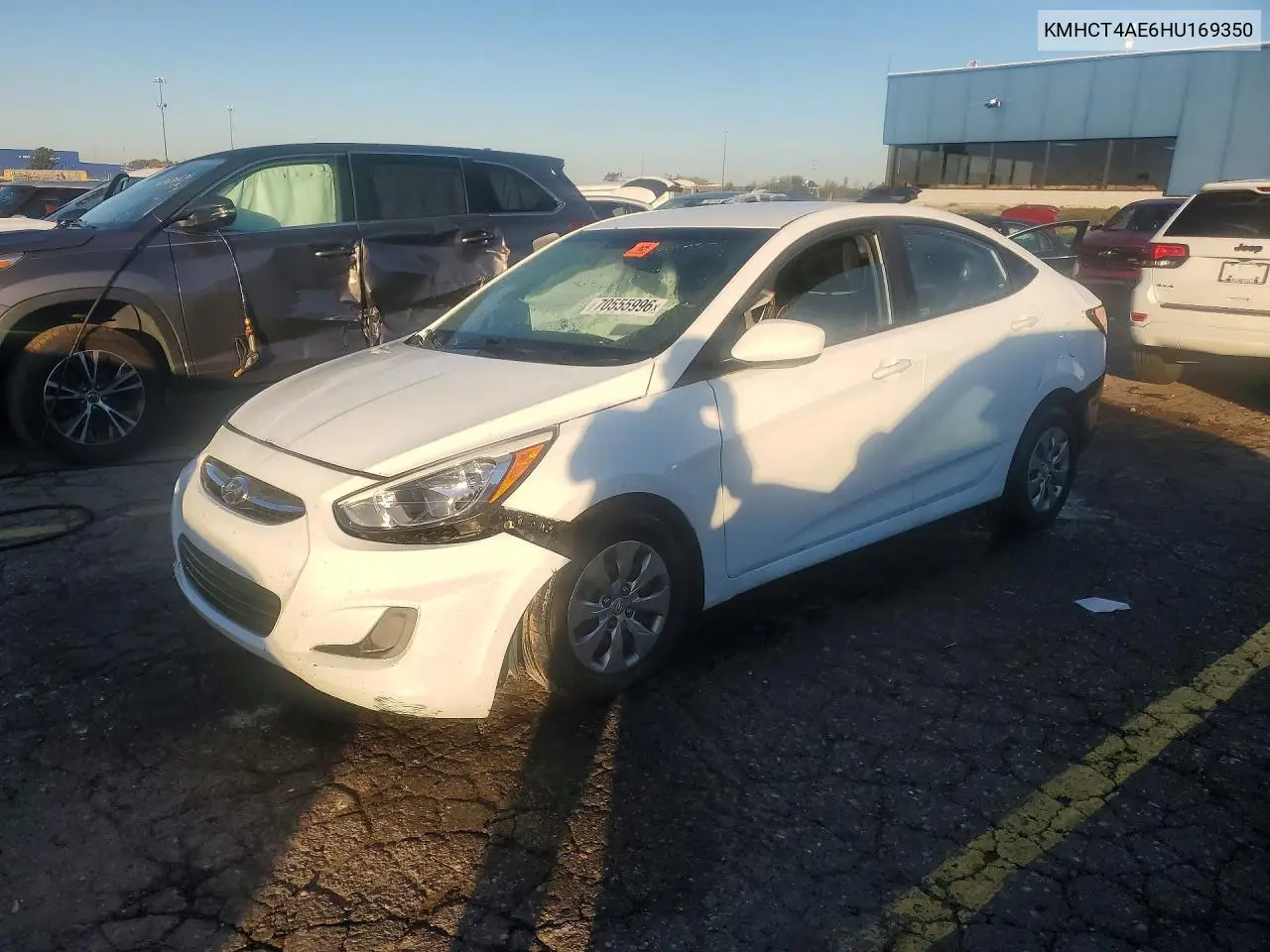 HYUNDAI ACCENT 2017, VIN KMHCT4AE6HU169350