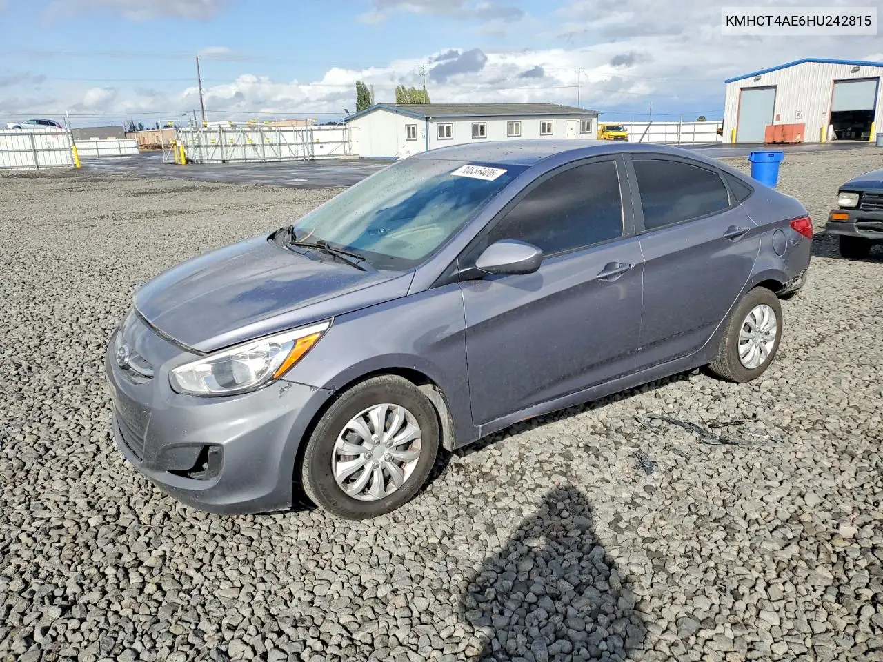 HYUNDAI ACCENT 2017, VIN KMHCT4AE6HU242815