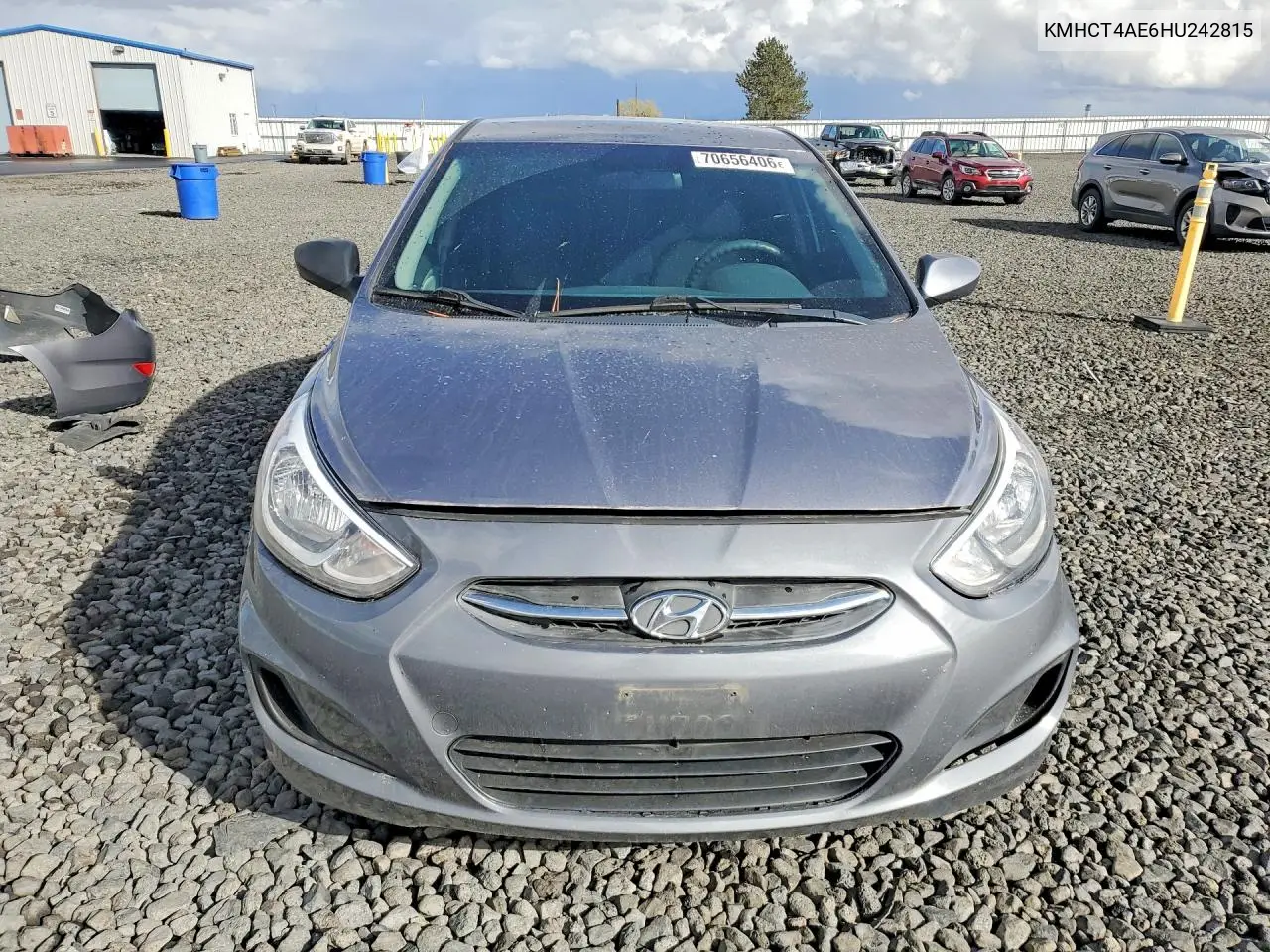2017 HYUNDAI ACCENT VIN KMHCT4AE6HU242815 — фото 5