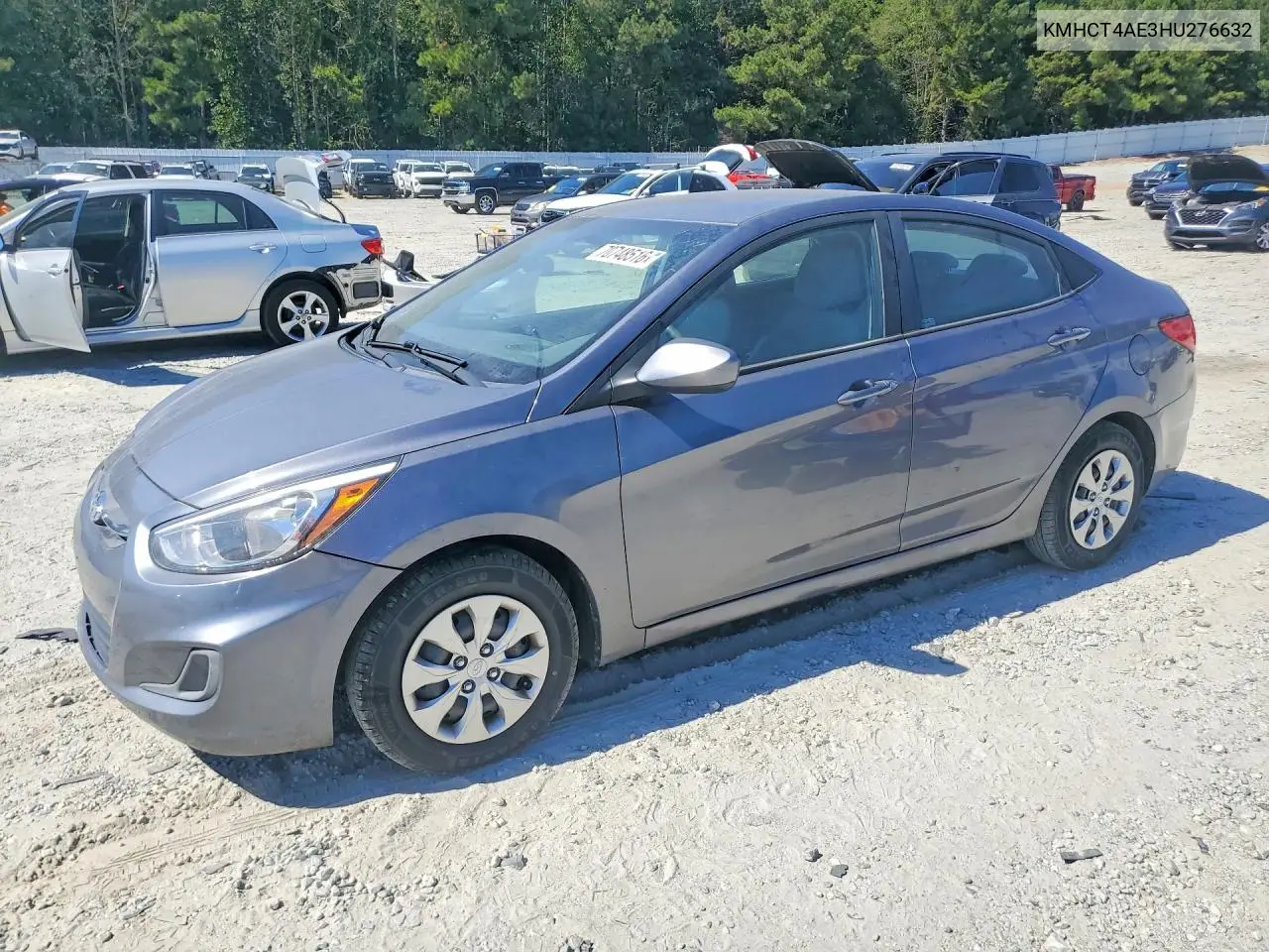 HYUNDAI ACCENT 2017, VIN KMHCT4AE3HU276632