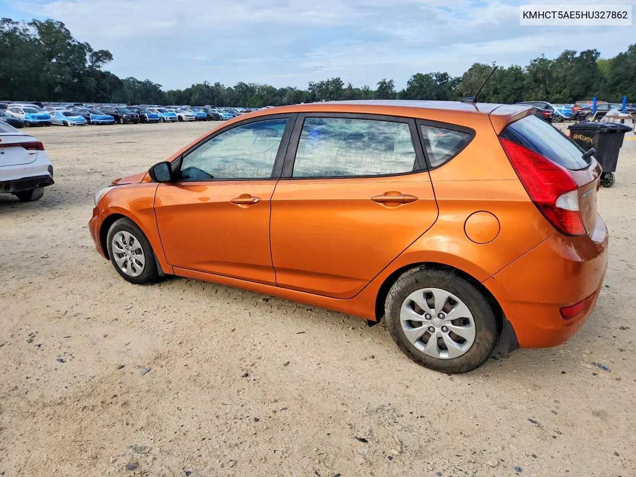 2017 HYUNDAI ACCENT VIN KMHCT5AE5HU327862 — фото 2