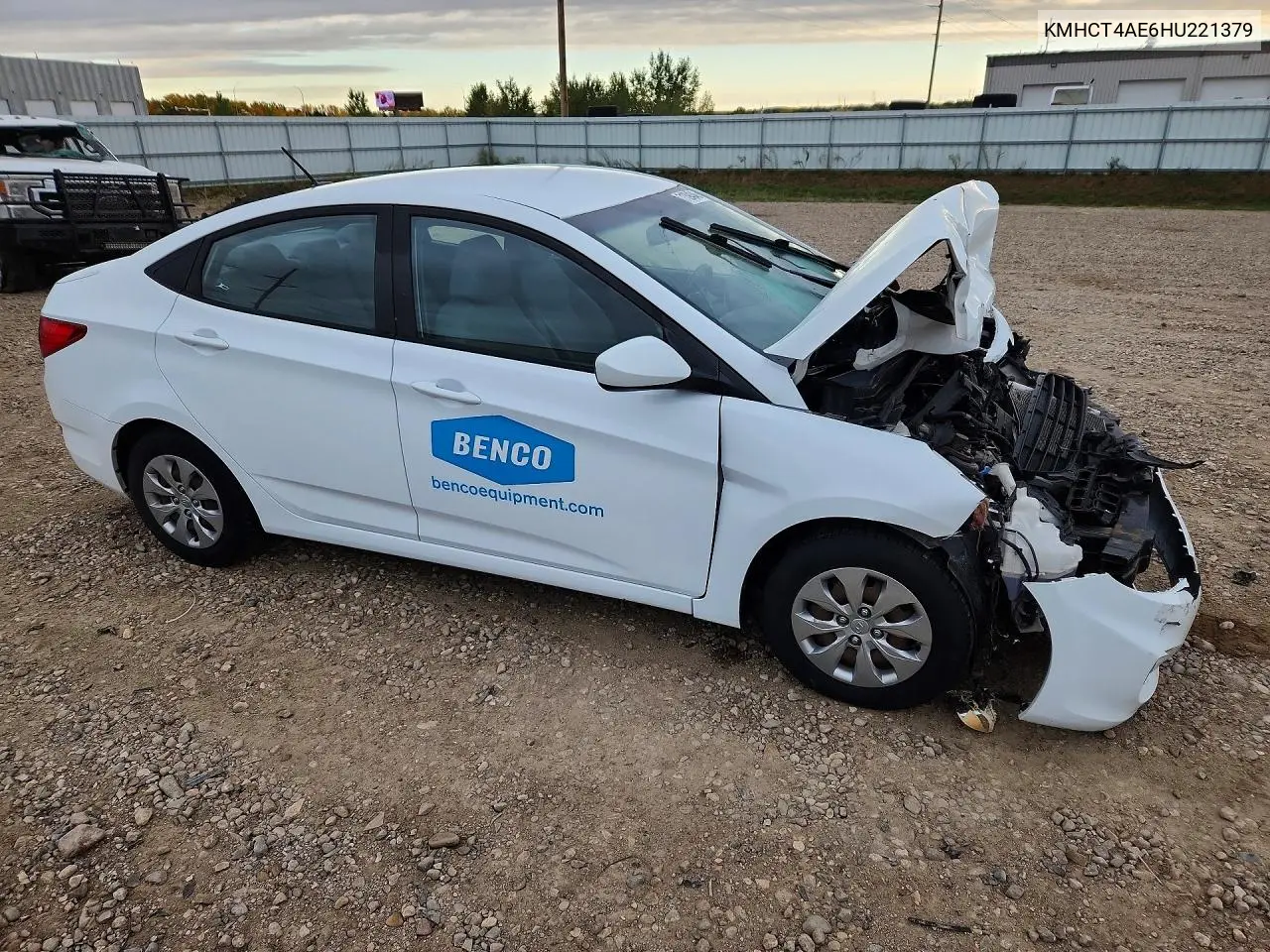 2017 HYUNDAI ACCENT VIN KMHCT4AE6HU221379 — фото 4