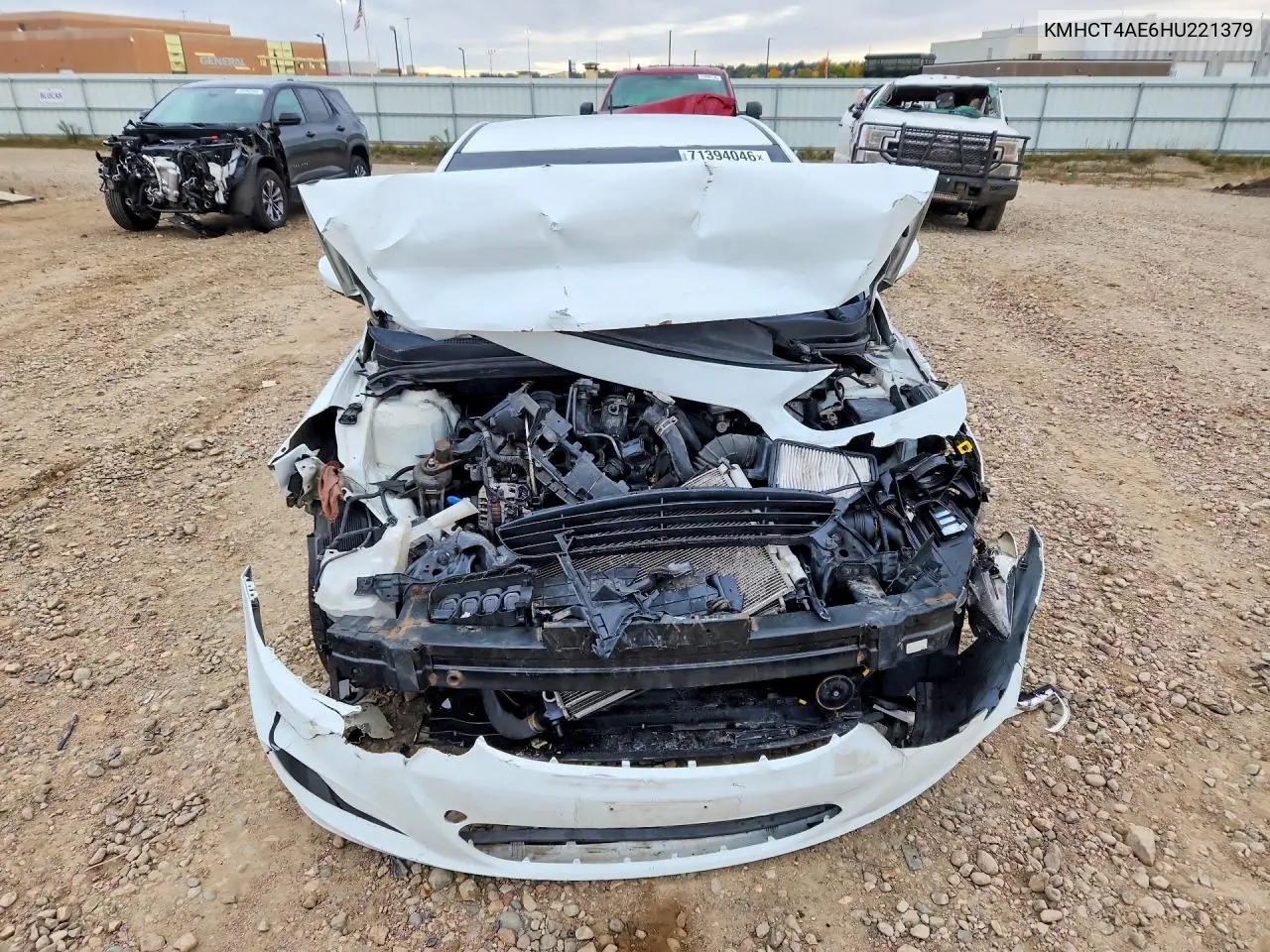 2017 HYUNDAI ACCENT VIN KMHCT4AE6HU221379 — фото 5