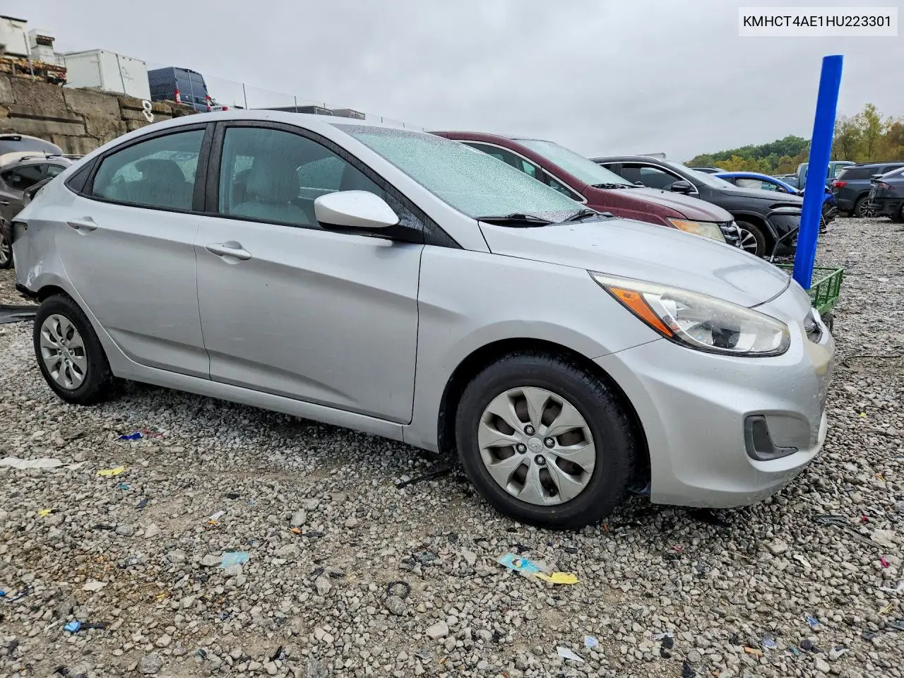 2017 HYUNDAI ACCENT VIN KMHCT4AE1HU223301 — фото 4
