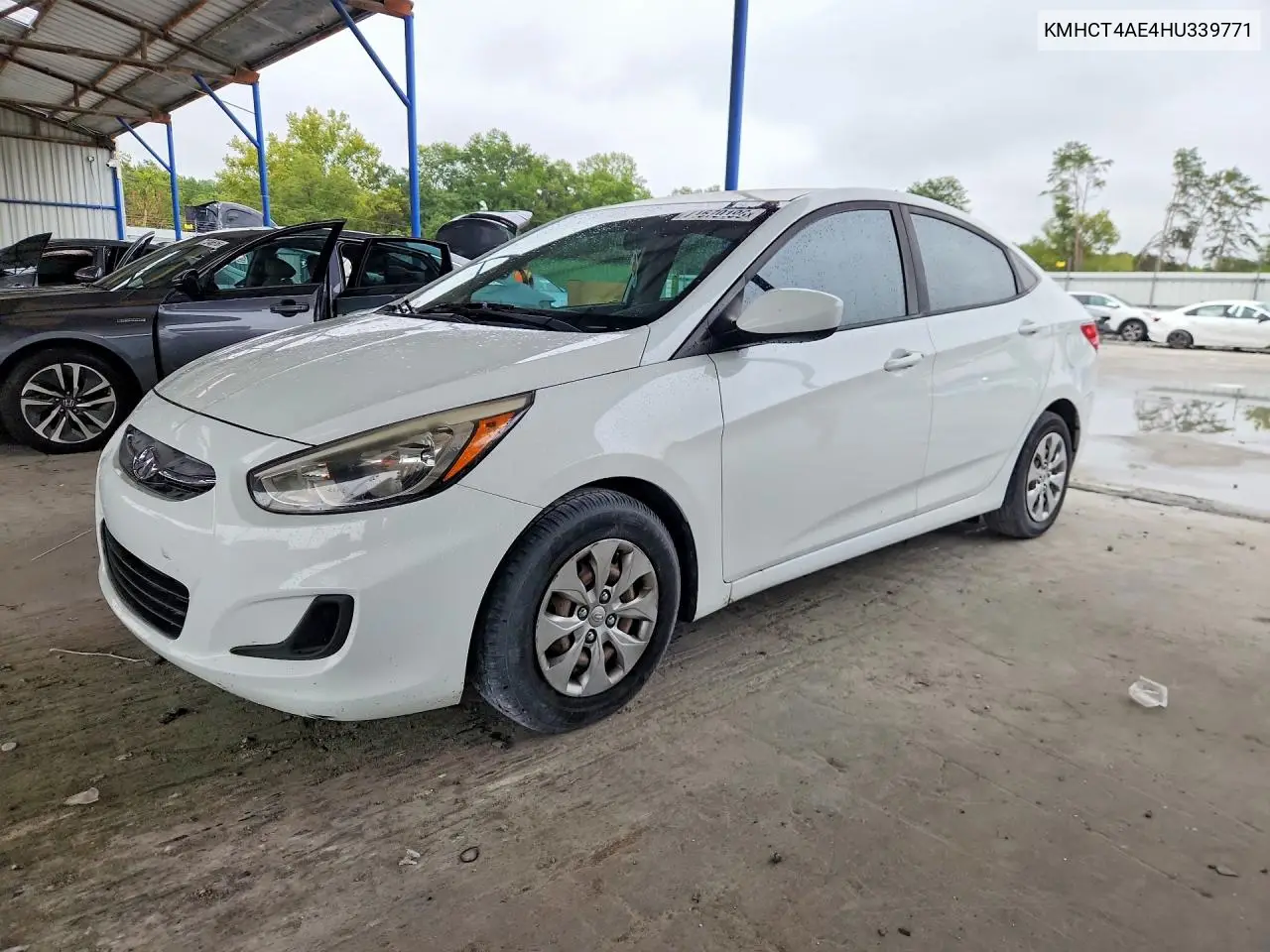 HYUNDAI ACCENT 2017, VIN KMHCT4AE4HU339771