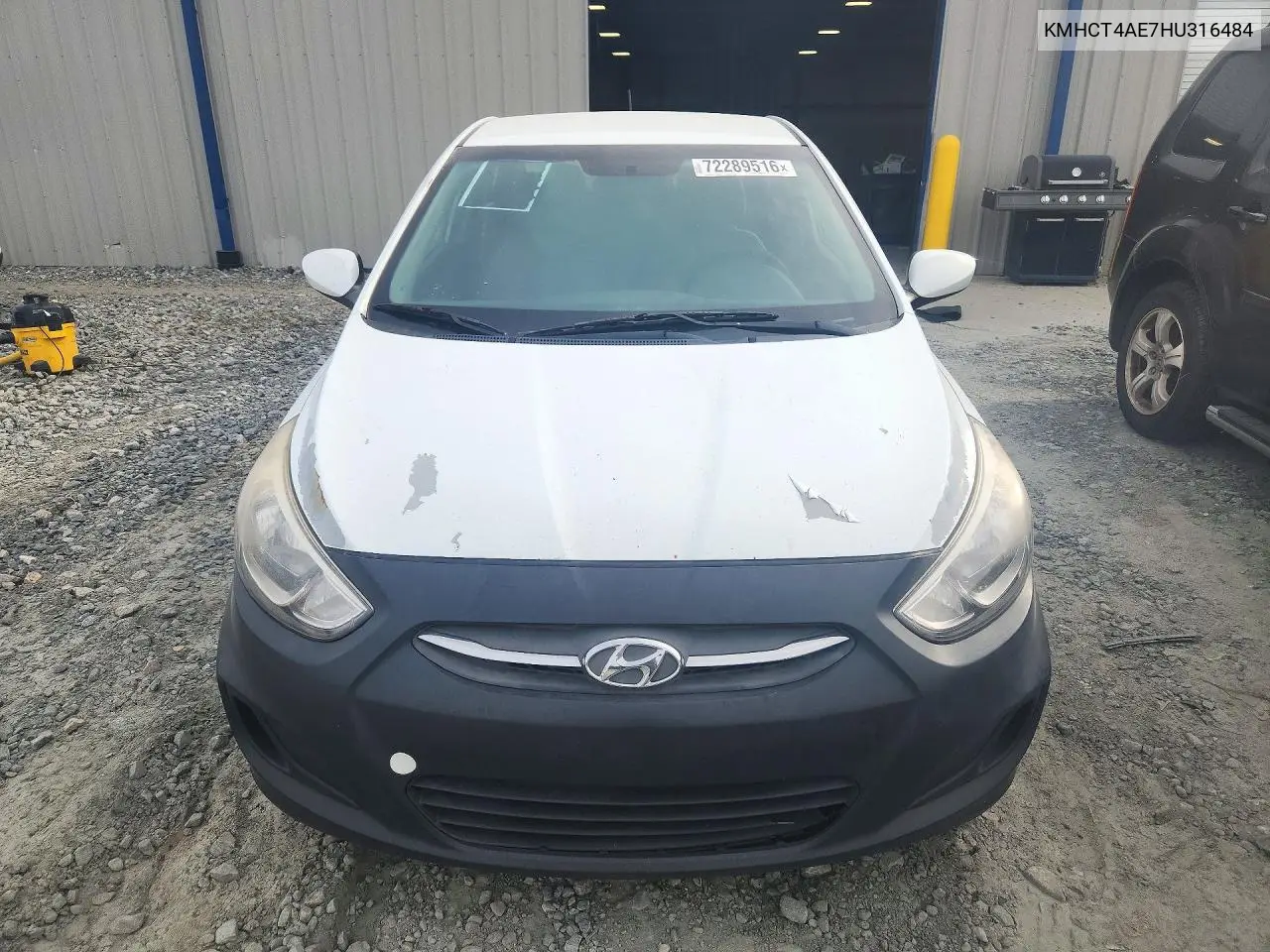 2017 HYUNDAI ACCENT VIN KMHCT4AE7HU316484 — фото 5