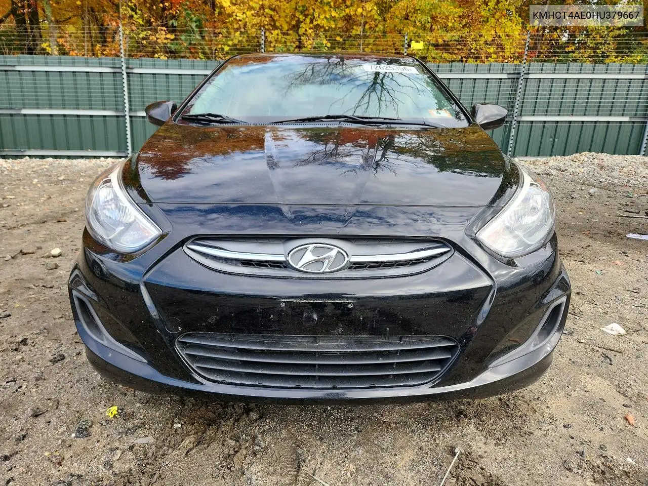 2017 HYUNDAI ACCENT VIN KMHCT4AE0HU379667 — фото 5
