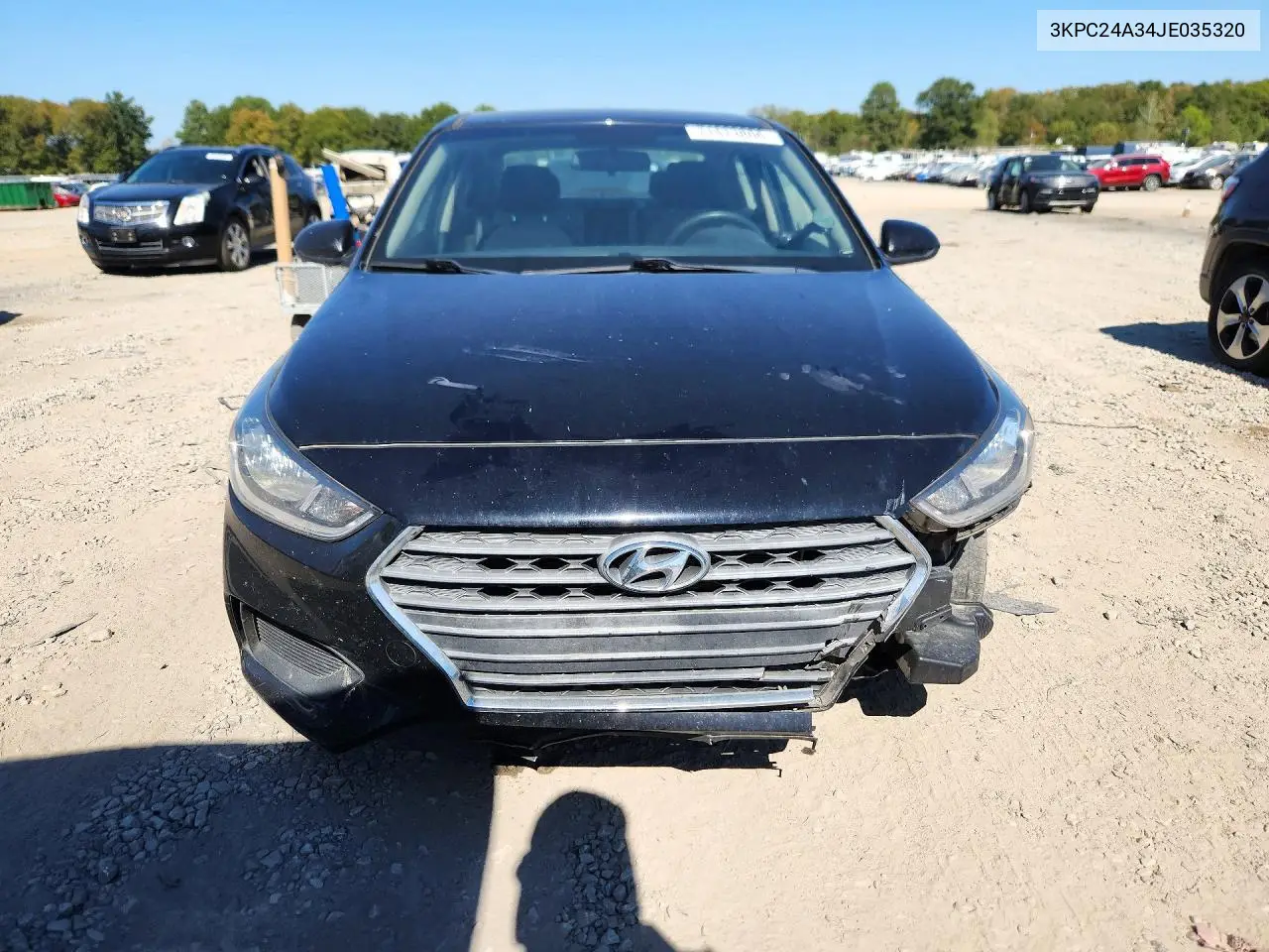 2018 HYUNDAI ACCENT VIN 3KPC24A34JE035320 — фото 5
