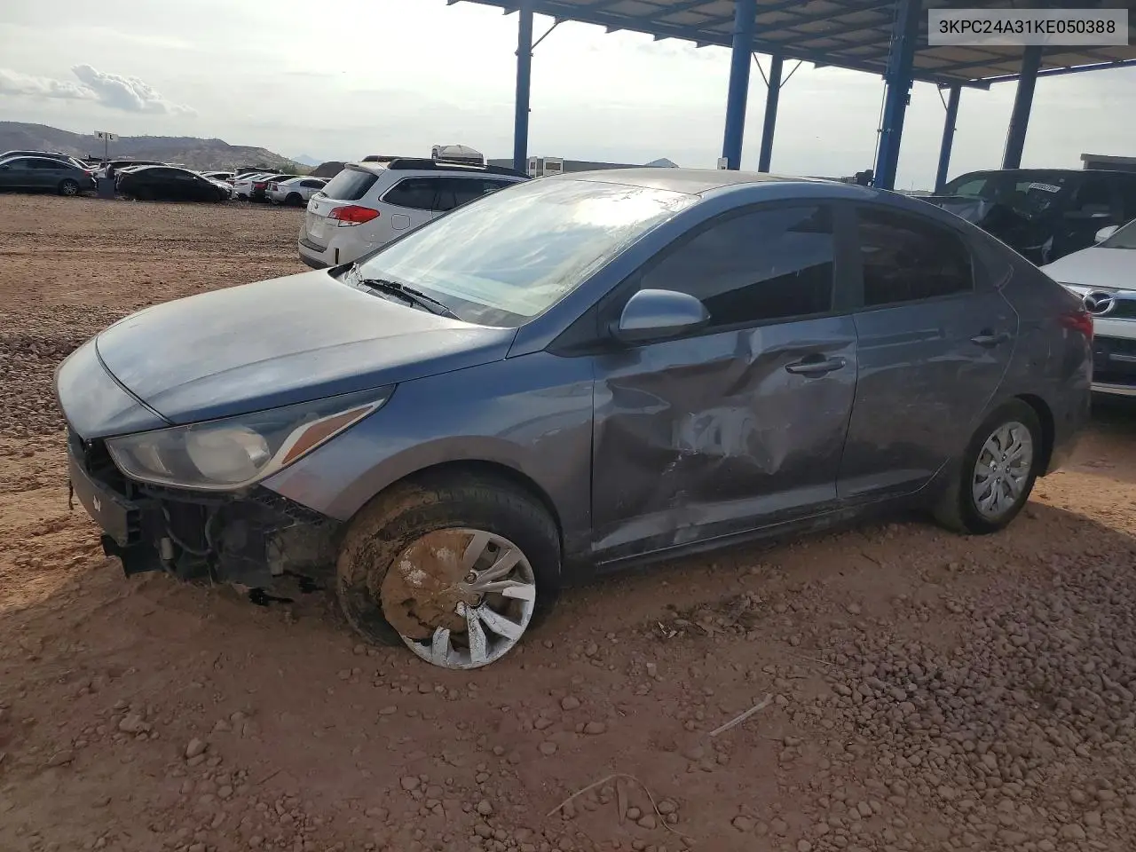 HYUNDAI ACCENT 2019, VIN 3KPC24A31KE050388
