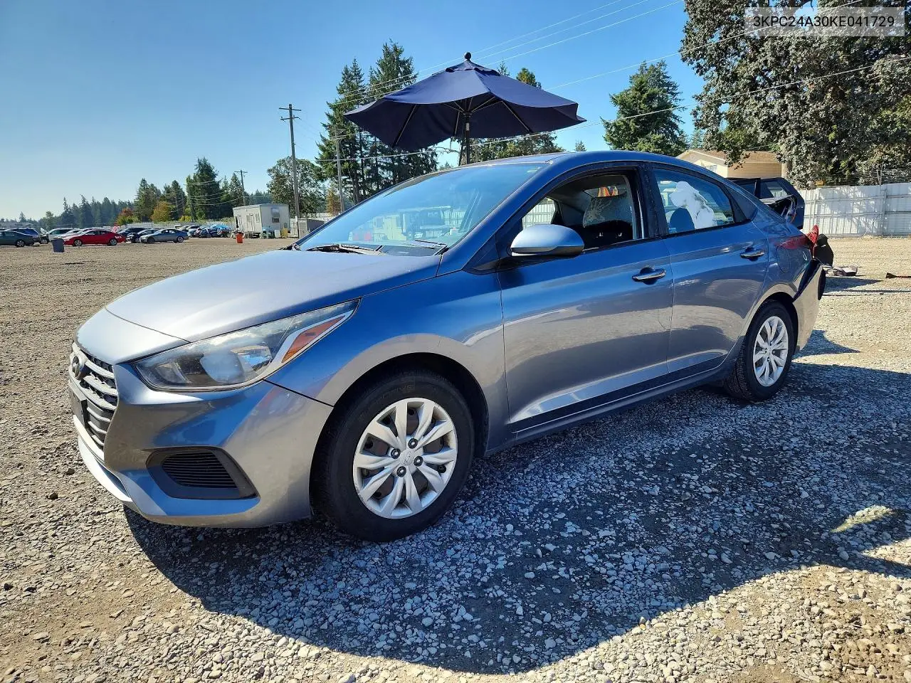 HYUNDAI ACCENT 2019, VIN 3KPC24A30KE041729