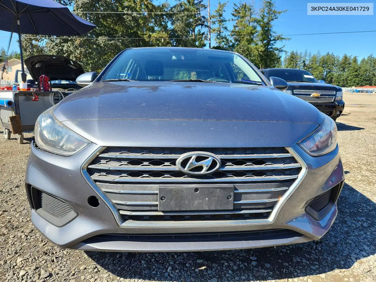 2019 HYUNDAI ACCENT VIN 3KPC24A30KE041729 — фото 5