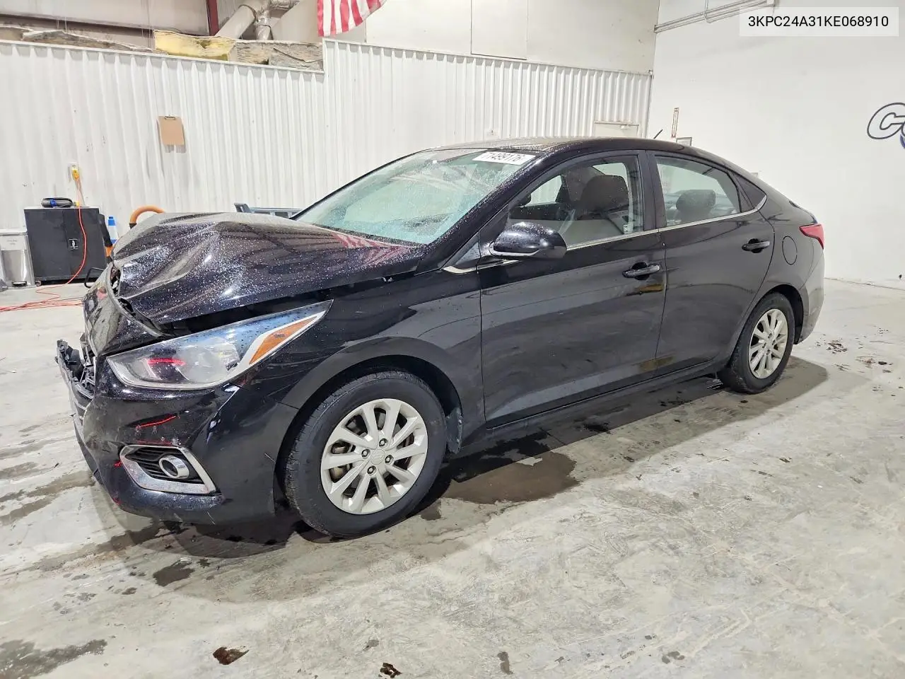HYUNDAI ACCENT 2019, VIN 3KPC24A31KE068910