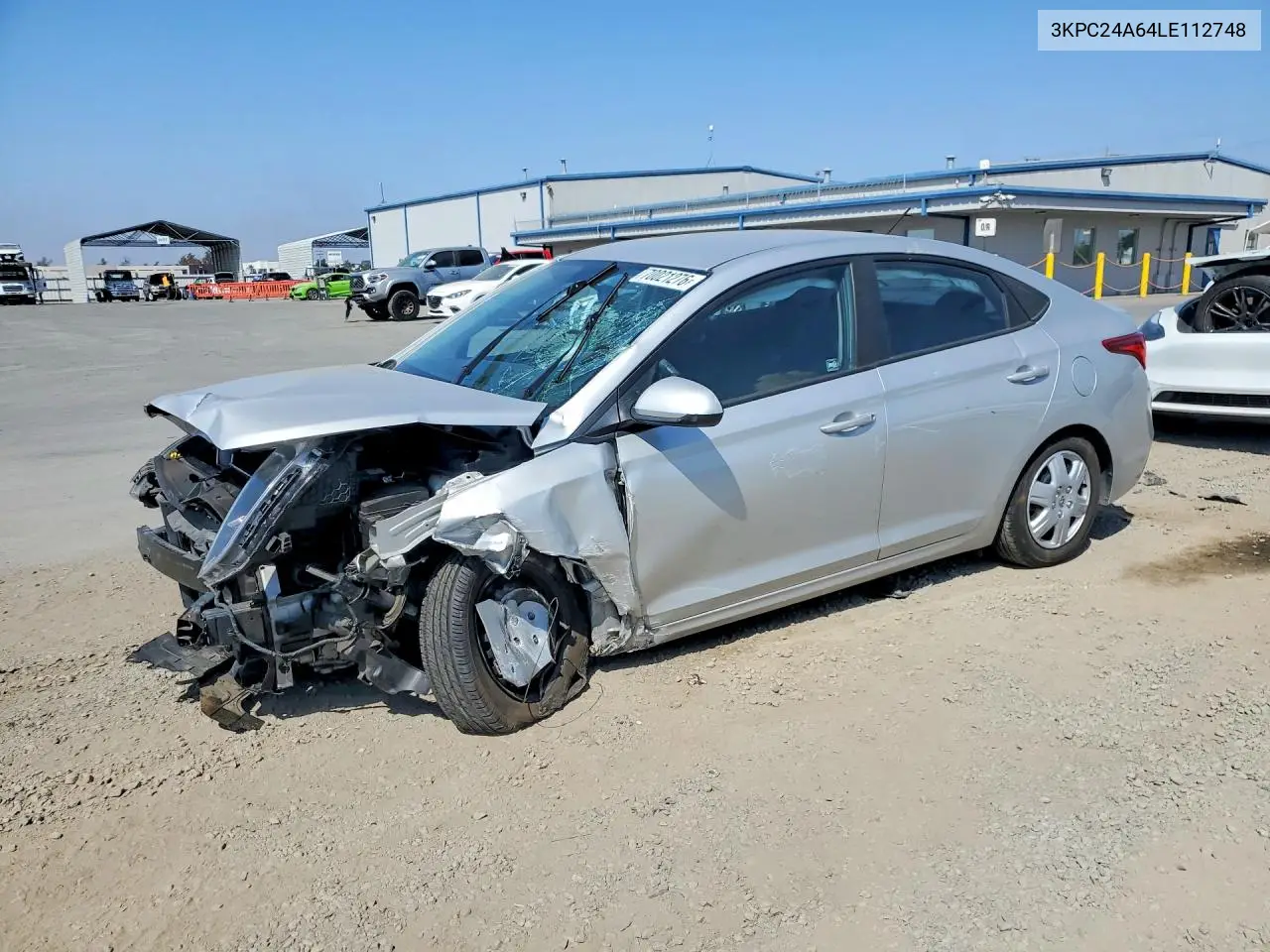 HYUNDAI ACCENT 2020, VIN 3KPC24A64LE112748