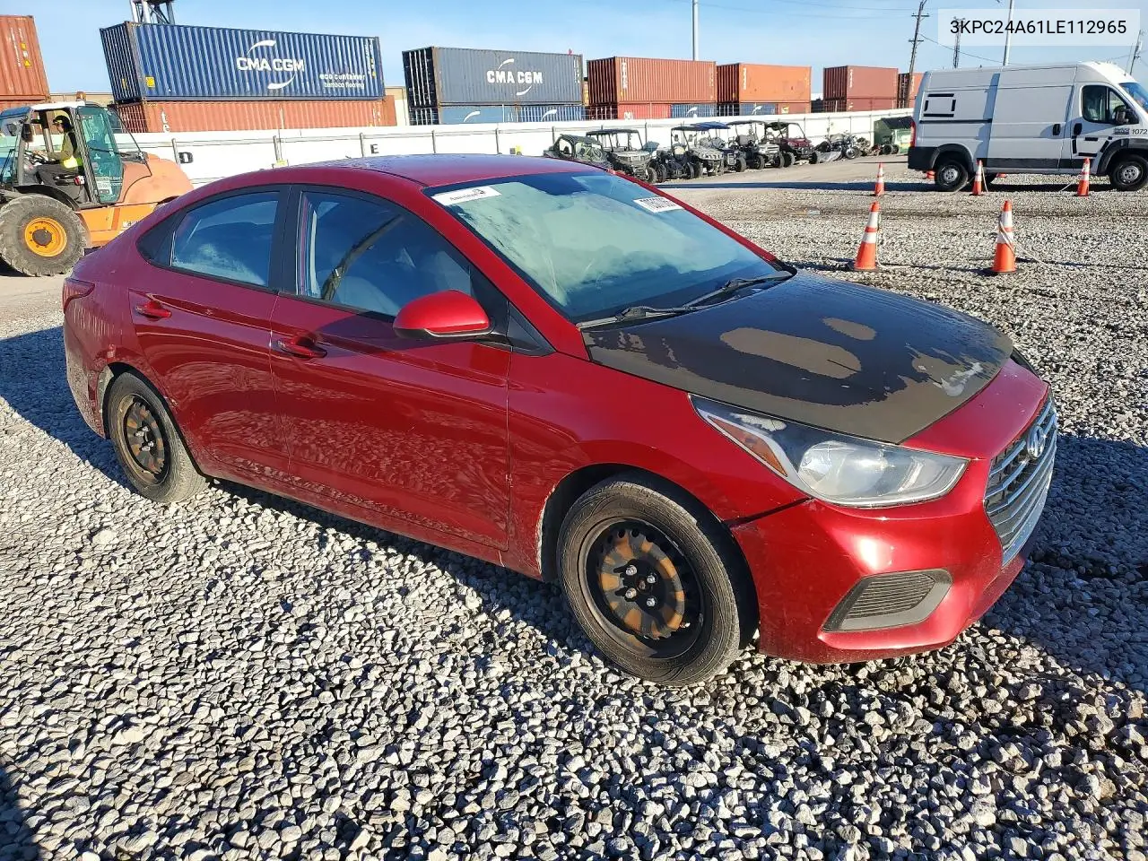2020 HYUNDAI ACCENT VIN 3KPC24A61LE112965 — фото 4