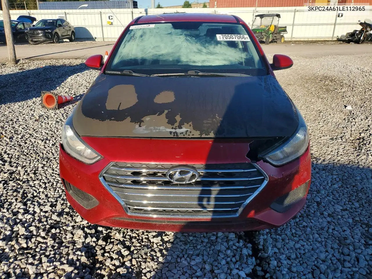 2020 HYUNDAI ACCENT VIN 3KPC24A61LE112965 — фото 5