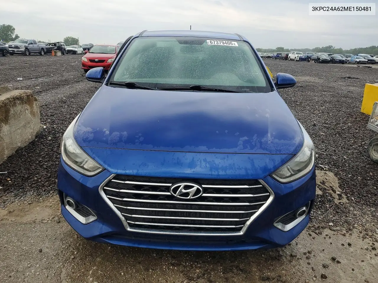 2021 HYUNDAI ACCENT VIN 3KPC24A62ME150481 — фото 5
