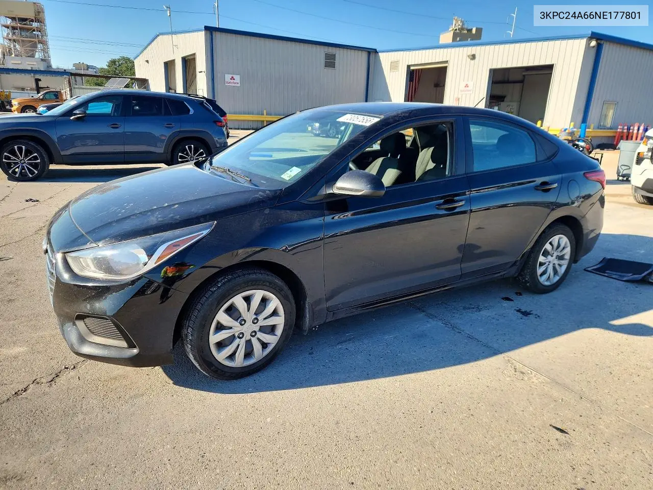 HYUNDAI ACCENT 2022, VIN 3KPC24A66NE177801