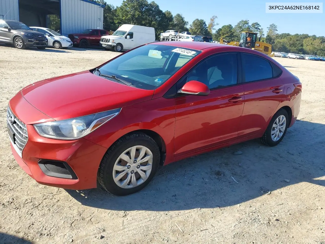 HYUNDAI ACCENT 2022, VIN 3KPC24A62NE168142