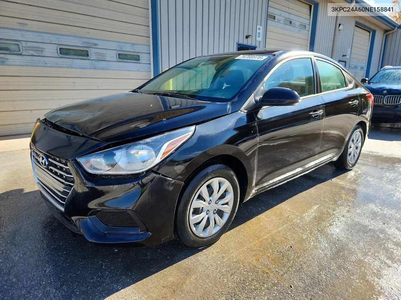 HYUNDAI ACCENT 2022, VIN 3KPC24A60NE158841