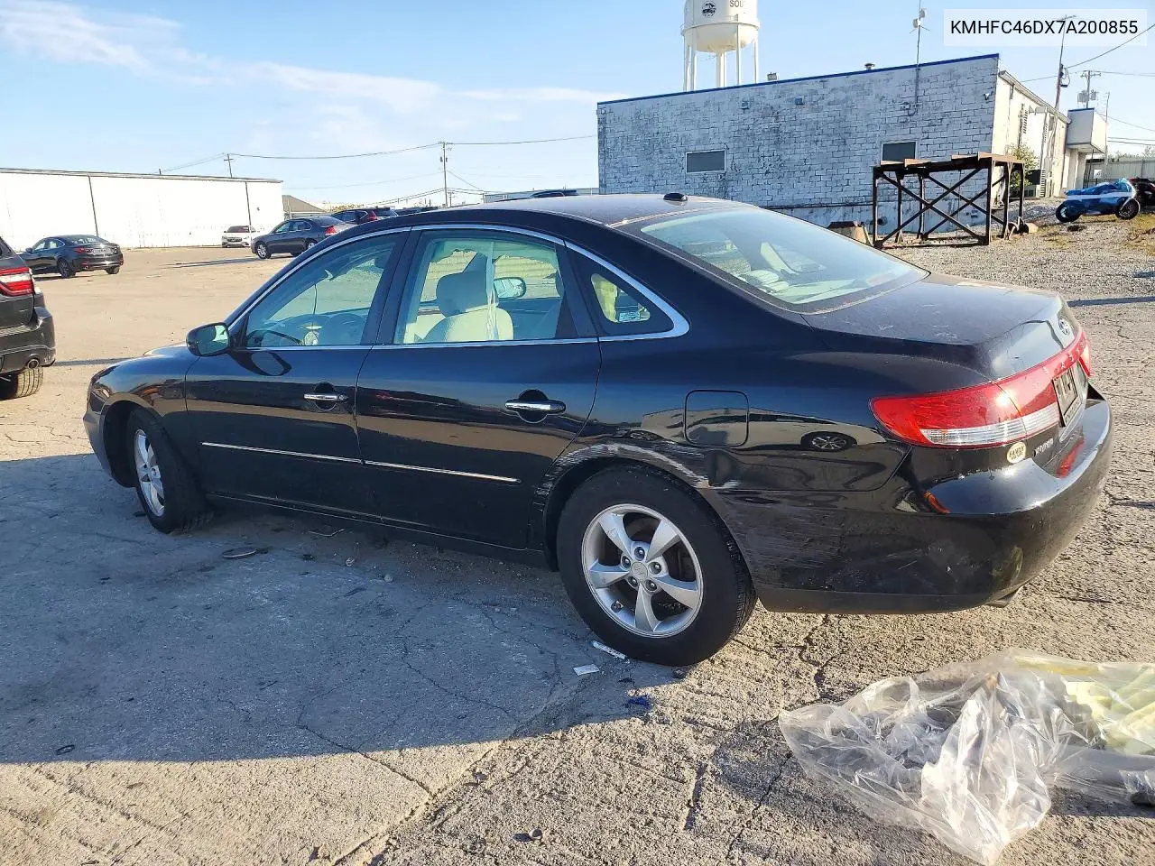 2007 HYUNDAI AZERA VIN KMHFC46DX7A200855 — фото 2
