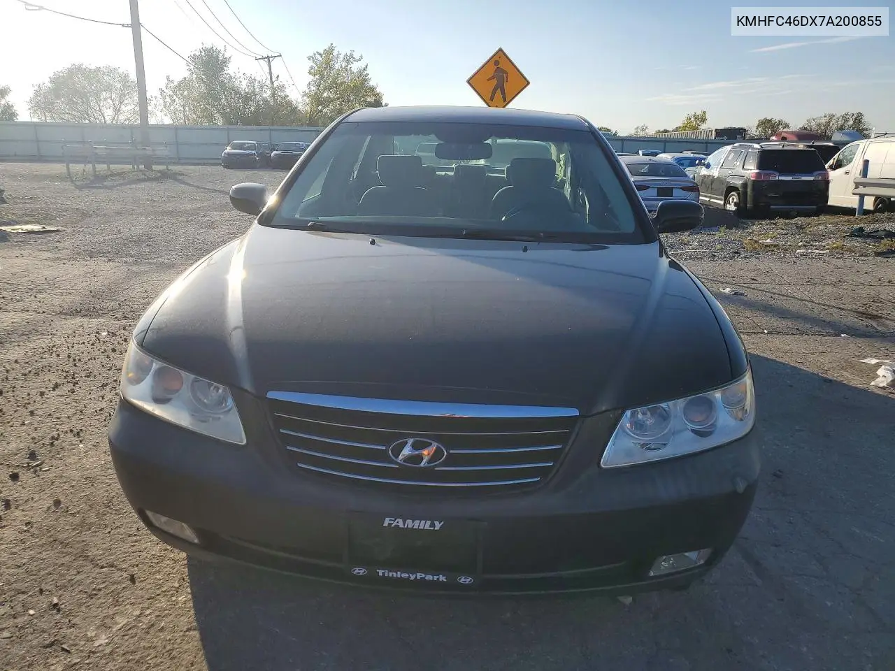 2007 HYUNDAI AZERA VIN KMHFC46DX7A200855 — фото 5