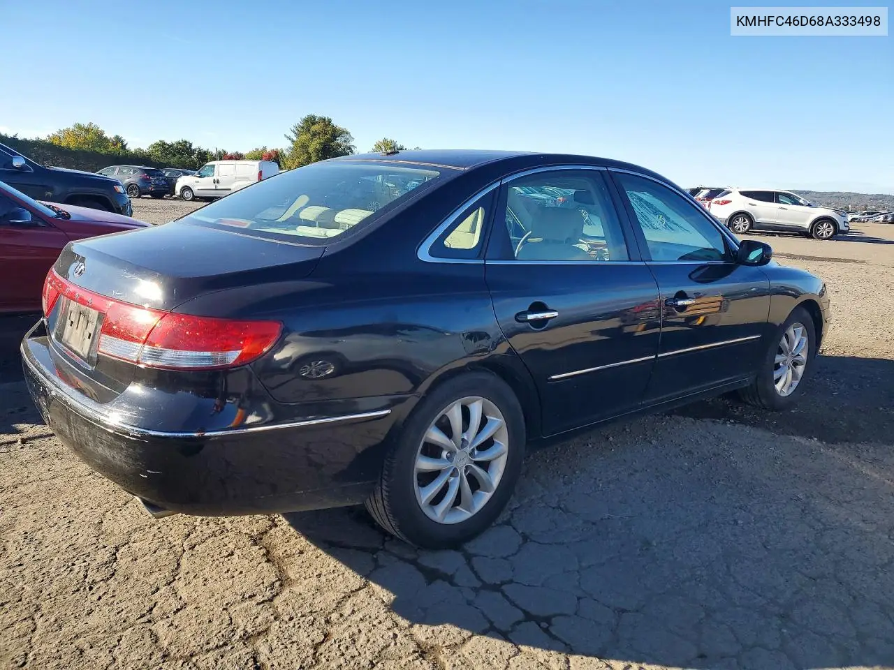 2008 HYUNDAI AZERA VIN KMHFC46D68A333498 — фото 3